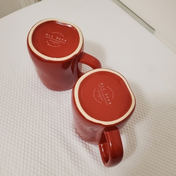 NWOT Rae Dunn JOLLY set of 2 Mugs - Picture 4 of 10